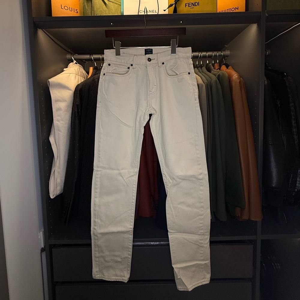 Men’s J. Crew White Jeans